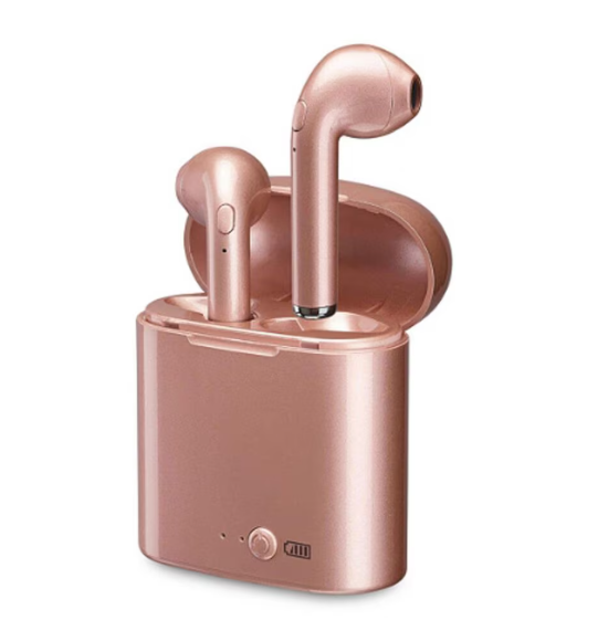 iLive True Wireless Bluetooth Earbuds in Rose Gold