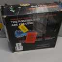 PowerFlow Garden Hose, NON-EXPANDABLE 25 Feet Premium Quality Stainless Steel Metal Water Hose with Durable Fabric Skin, Hose For Commercial, Residential Use, Bonus 10-way Spray Nozzle (25 Ft, Black)