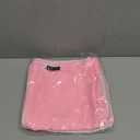 Phantoscope Pack of 2 Outdoor Waterproof Solid Throw Decorative Pillow Cover Decorative Square Outdoor Pillows Cushion Case Patio Pillows for Couch Tent Sunbrella (18''x18'', Pink)