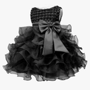 Jup'Elle Baby Girl Dresses Ruffle Lace Pageant Party Wedding Flower Girl Dress 5T