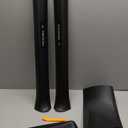 4 Pcs Door Sill Protector for Tesla Model Y 2019-2024 5 Seater - Carbon Fiber Scuff Plate Guards with Installation Kit Front & Rear Pedal Kick Protection, Edge Guards - Not 7-Seater Compatible