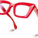 VISOONE Cat Eye Blue Light Blocking Glasses TR90 Anti-glare Women Calida