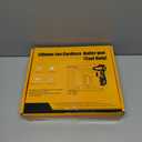 18 Gauge Brad Nailer Cordless for Dewalt 20V Max Battery, 2 in 1 Brushless Electric Staple Gun/Nail Gun with 500 Nails and 500 Staples, Dual Protection Design, for Home Improvement, Woodworking