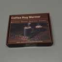 Mug Warmer - 36W Coffee Mug Warmer for Desk with Temperature Display, 2-12Hrs Auto Shut Off, Smart Candle Warmer - Ideal Coffee Gifts Accessories Keep Beverages Coffee Warmer (Wood) (Wood)