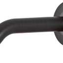 OFFO Shower Arm with Flange, 10 in Oil Rubbed Bronze Wall Mount Replacement Angle Shower Head Arm Wall-Mounted For Fixed Shower Head & Handheld Showerhead