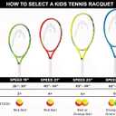 Head Speed Junior Tennis Racquet, 25 inch
