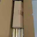 TANGWIN Gold Curtain Rods for Windows 48 to 84 Inch(47ft),1 Inch Adjustable Curtain Rod,Heavy Duty Window Rods,Decorative Swan Finials Drapery Pole,Telescoping Single Rod for Bedroom 3688",Brass