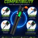 Visual Fault Locator (VFL Pen) Fiber Optic Tester, Fiber Finder & Cable Tester for FTTH Network Maintenance, Universal 2.5mm Connector Compatible with FC, SC, ST & LC (Adapter) Connectors