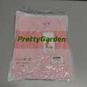 PRETTYGARDEN Womens 2025 Summer Casual Short Sleeve Dresses A Line Bow Tie Front Babydoll Loose Cute Mini Dress with Pockets (S)