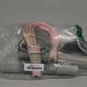 Adjustable Ankle Strap Resistance Band with Handle,0.4-inch Diameter Thick TPE Resistance Band 40-45lbs,Suitable for All Weights & Foot Sizes, Full-Body Workout