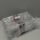 BINO | Plastic Storage Bins, Large - Shallow | THE HANDLER COLLECTION | Multipurpose Organizer Bins | Kitchen Pantry Organizers and Storage | Clear Containers for Organizing Home | Freezer Organizer (2PK SHALLOW - LARGE - 12 x 8 x 4)