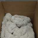 BENVWE Faux Fur Throw Blanket for Couch - Cozy Fuzzy Soft Plush Fluffy Thick Luxury Minky Bubble Blanket for Living Room Home Decor- Mothers Day Birthday Gifts for Women, Beige, 51" x 63"