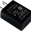 UL Certified USB Wall Charger Power Supply 5v1A (1000mA) Universal Portable Travel Power Adapter Plug Block High Speed for iPhone iPad iPad Samsung HTC LG iPod Nokia Travel Office Home Use