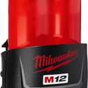 Milwaukee 48-11-2401 Genuine OEM M12 REDLITHIUM 12 Volt 1.5 Amp Compact Lithium Ion Battery with Overload Protection for Cordless Power Tools