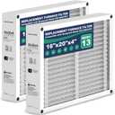 16x20x4 Air Filter Replacement Compatible with Honeywell FC100A1003, MERV 13 HVAC Furnace Filter Replacement, 2-Pack (Actual Size: 15.94 x 19.75 x 4.38 inches)