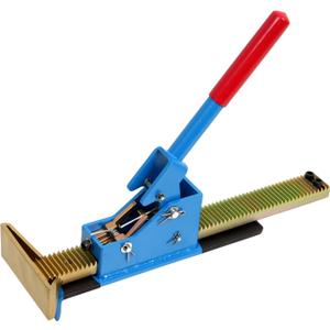 Laminate Flooring Jack Installation Tool - Professional Floor Tool for Hardwood, Wood Floor, Plank, Board, Flooring Positioning Tool Kit (Standard, Blue)