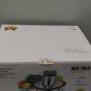 16 cup steel bowl 850W Electric Food Processor,LED timer. 3-Tiered 6 Cutting Edges blade for mincing, chopping,Ideal as meat grinder,fresh vegetables chopper,pet food process in kitchen.