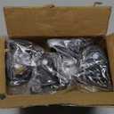 FactorDuty 2.5 inch Heavy Duty Polyurethane Caster Wheels Rigid Fixed None Swivel Industrial Grade Solid Low Profile Smooth and Silent 2000LB Capacity Pack of 4