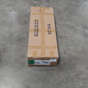 Storage Cabinet Bathroom Floor Cabinets with Drawer Freestanding Kitchen Cabinet Fluted Coffee Bar Cabinet for Living Room, Entryway, Garage Accent Storage Organization - 23.6x11.8x35.4- White