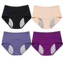 Panties For Women Leakproof Ladies Underwear M 6 Pieces