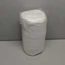 Amazon Basics Hypoallergenic Quilted Breathable Mattress Topper Pad with Protection, 18 Inches Deep, King Size, White