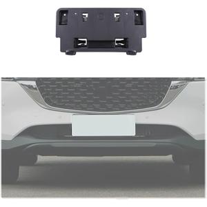 Car Front License Plate Mounting Bracket Compatible with Mazda CX-5 2022-2025，Front Bumper Tow Hook License Plate Mount Bracket Tag Holder Mounting Mount Adapter Kit OE: MA1068124，KPF150171