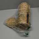 Household Essentials Brown Freestanding Basket Toilet Paper Holder 3 -Rolls