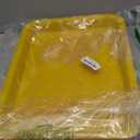 4 PCS Multicolor Low Entry Cat Litter Box Portable Small Open Senior Cats Ferret Litter Boxes Pan Waterproof Plastic Travel Litters Box Tray for Small Senior Cats Guinea Pets, 17.3 X 13.6 X 1.6 Inch