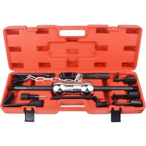 DAYUAN 13PC Dent Puller with Slide Hammer Auto Body Truck Repair Tool Kit Set, Heavy Duty Auto Body Dent Repair Tool Kit, Automotive Dent Remover