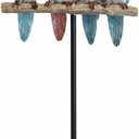 Comfy Hour 10" Bird Statues Home Decor, Rustic Sparrows Gathering on Branch Tabletop Ornament, Farmhouse Bird Decor for Shelf & Desktop, Artisan Crafted Resin Figurine, 1 Unit