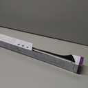 Moen Straight Adjustable Mounted Shower Curtain Rod for Bathroom, Brushed Nickel Finish, TR1000BN