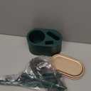 Basaza Toilet Brush and Holder Set Toilet Bowl Cleaning Brush and Holder for Bathroom 4 in 1 Light Green Toilet Bowl Cleaner Brushes & Holders Bathroom Accessories Floor Standing or Wall Mounted