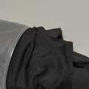 Black Backdrop Curtain - 10FTx10FT Black Drapes for Backdrop Parties Soft Polyester Photo Back Drop Wedding Decorations Photoground Back Drop Stain-Resistant for Back Drop Stand, 2Panels