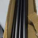 Thestoa Shower Curtain Rod Adjustable 43-78 inch, 1"Diameter Spring Tension Curtain Rod No Drill, Anti-Rust Non-Slip Shower Rod, Black Shower Curtain Rod for Bathroom Tension
