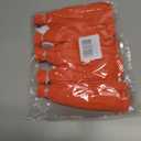 5 pack 10inch Orange Crepe Paper Flowers Paper Flower Decorations Wall Backdrop Flowers Handcrafted Flowers Party Wedding Crepe flowers For Nursey Baby Showers Birthday Photo Backdrop Bridal Shower