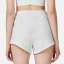 Liloak 4/5 Pack Sweat Shorts for Women with Pockets, Drawstring Cotton Workout Shorts Lounge Casual for Summer Running Shorts (M)