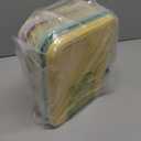 12 Pack Plastic Art Trays, Stackable Craft Organizer Tray & Fast Food Serving Platter for DIY Projects, Painting, Beads & Home Use