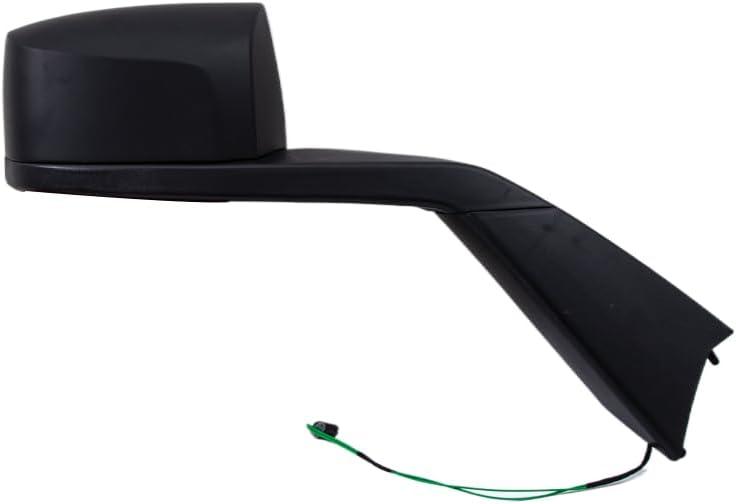 Black Hood Mirror fit for Truck Volvo VNL 2019 with Heater Passenger Side RH