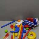 Atlasonix Toddler Golf Set - Toddler Golf Clubs | Kids Golf Clubs Includes Kid Golfer Bag, Gloves, 8 Balls and 3 Sticks - Sports and Outdoor Play Toys, Outdoor Toys, Kids Outdoor Play Equipment