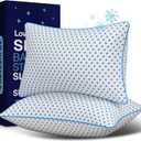 Memory Foam Pillows 2 Pack Adjustable Loft Cooling Pillows King Size Set of 2 for Sleeping, Firm, Supportive, and Breathable Design for Hot, Side, Back, and Stomach Sleepers