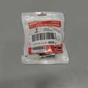 TR416 Valve Stem, 4 Pack Premium Metal Tire Valve Stems for Tubeless Tires, Fits 0.453" & 0.625" Rim Holes, Silver