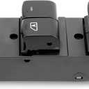 Power Window Switch for 2010-2012 Subaru Legacy,2010-2012 Subaru Outback Driver Side Master Front Left Door Lock Control Button 83071AJ010,1S17428, DWS365