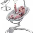 Grownsy Baby Swings for Infants, Dual Motion Side-to-Side & Front-to-Back, Manufacture Date: 2026/01/31