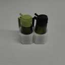 TrendPlain - Original 16oz/470ml Olive Oil Dispenser Bottle for Kitchen Gadgets and Air Fryer Accessories - Olive Oil Sprayer for Cooking w/Stickers (Light Blockage) - Black&Green