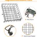 Upgraded 5304535380 Dishwasher Upper Rack Replacement Parts for Frigidaire Kenmore Dishwasher Rack FFCD2413US4A FBD2400KB12B Upper Dishrack Assembly Frigidaire Crosley Dishwasher Top Rack Rollers