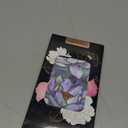 for iPhone 13 Case - Wireless Charging Compatible - Dual-Layer Hard Shell + Silicone Cover - Shockproof Protective Phone Case with Stylish Designs for Women - Abstract Lotus