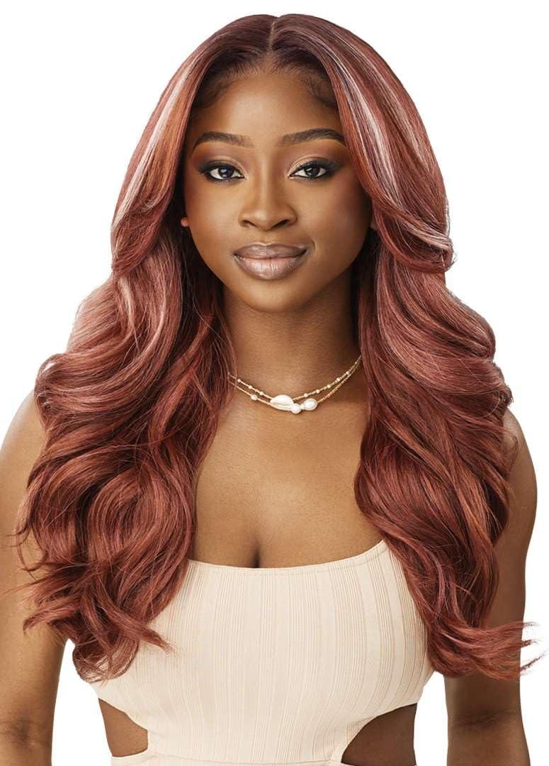 Outre Lace Front Wig - Melted Hairline - Elara (DRFF4/UC AMBER SUNRISE)