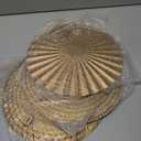 Briful 12" Gold Wall Dcor Pack of 3 Metal Starbursts Radial Plate Wall Art Modern Accent Hanging Wall Decorations For Home Office Bedroom Or Living Room Wall Sculptures