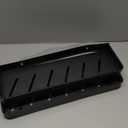 CTPCRTYK Shower Caddy Bathroom Organizer Shelf, Wall Mounted Shower Shelves Stainless Steel Bathroom Shower Storage Rack Shower Corner Rectangular Shelf for Home Hotel