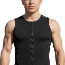 Wet Suits for Men Women, 3mm Neoprene Vest Top Sleeveless Wetsuits Jacket, Front Zip Wetsuit Top for Scuba Diving Kayaking Surfing Swimming (Medium)